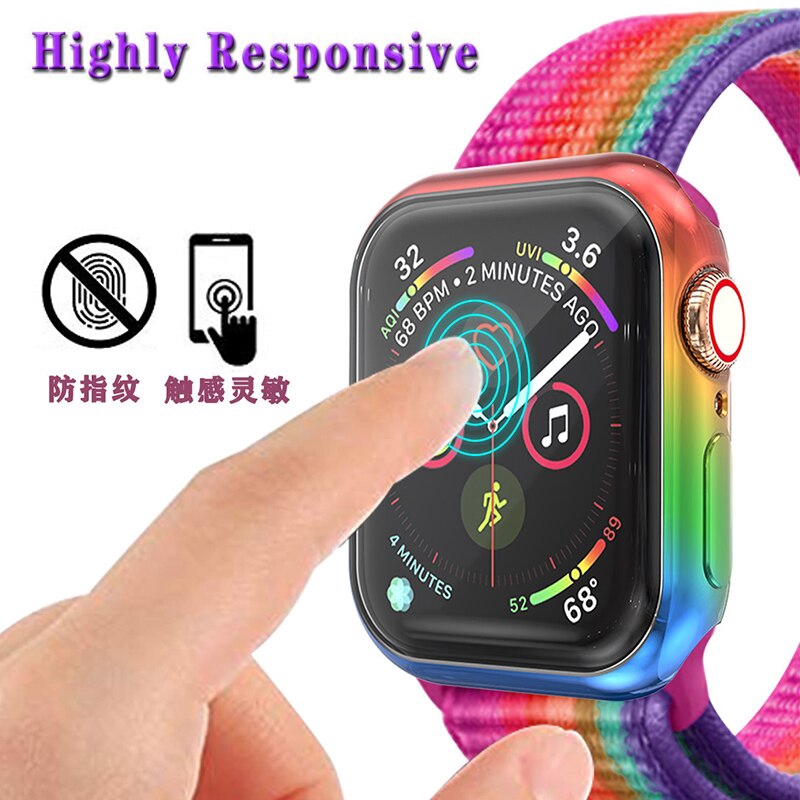 Ốp Bảo Vệ Bằng Tpu Cho Đồng Hồ Thông Minh Apple Watch 5 4 3 2series 38mm 40mm 42mm 44mm