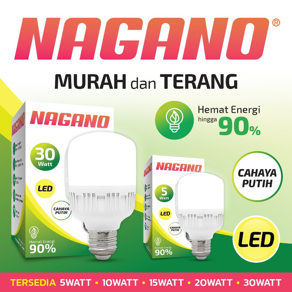 Đèn Led 5w 5 Watt Hình Viên Thuốc Nagano Sunsonic