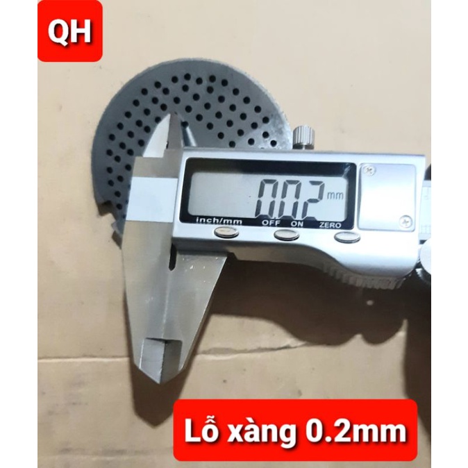 Xàng máy 8 lỗ 2ly cám chim chào mào , chòe ,khứu ( Dùng cho máy (cối ) số 8)