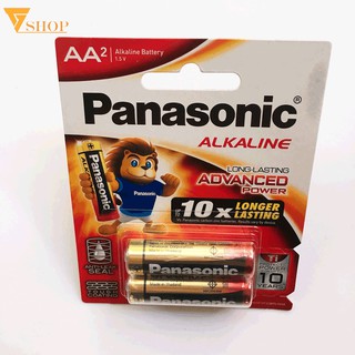 1 Vỉ Pin Panasonic Alkaline AA