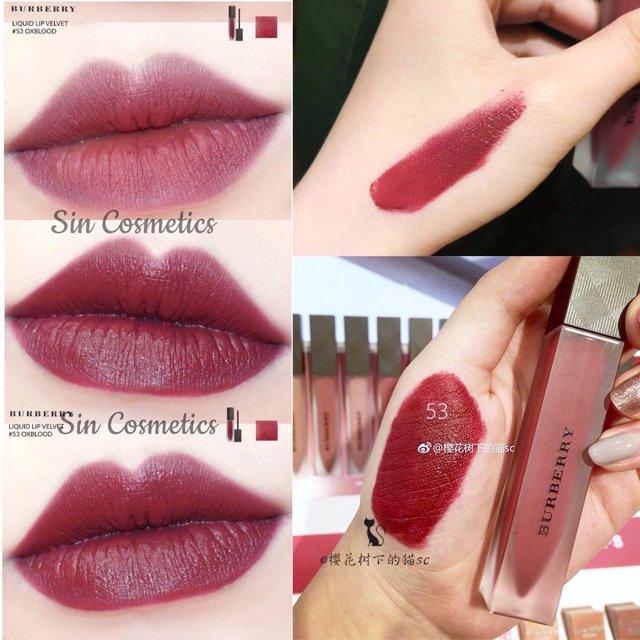 burberry liquid lip velvet 17