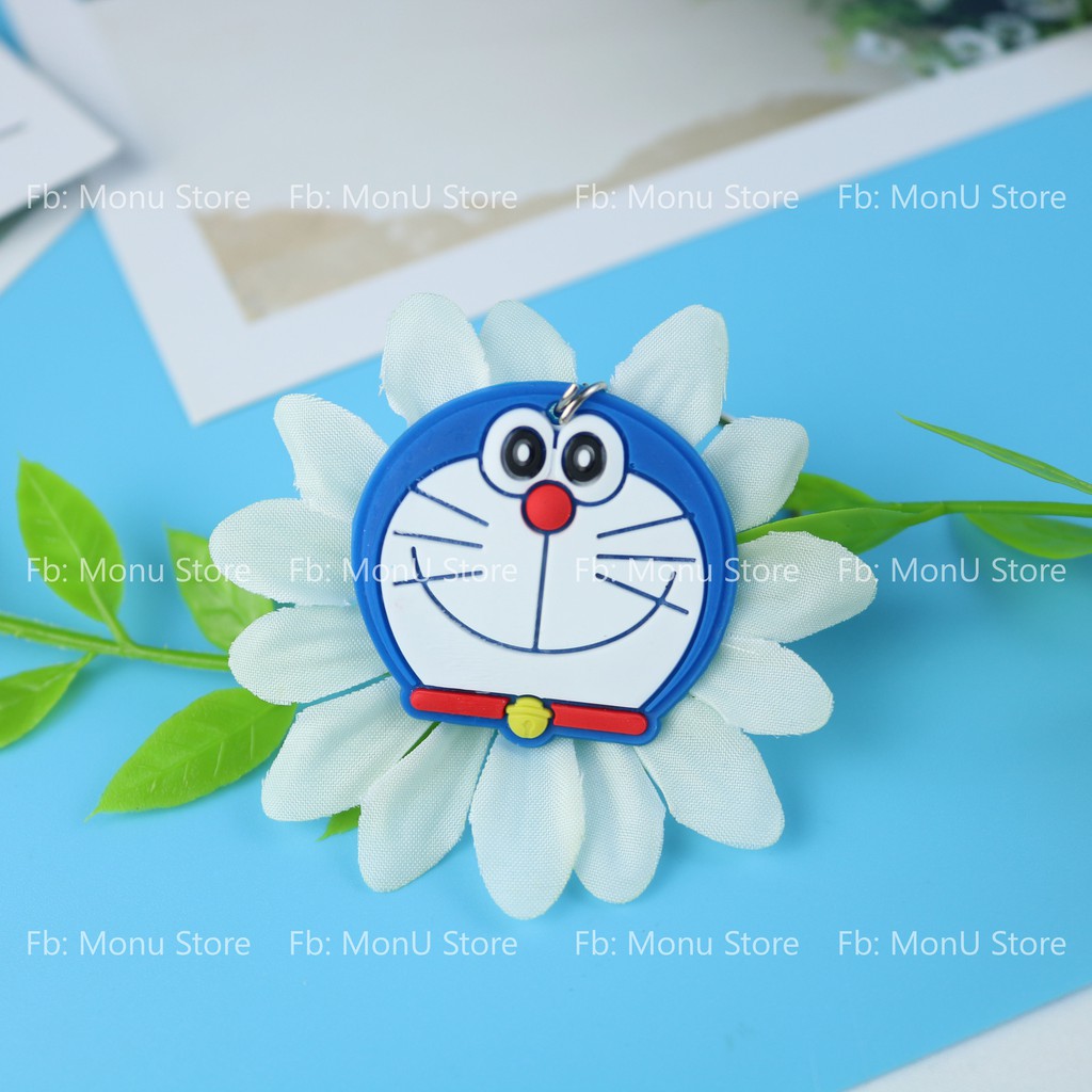 Móc khóa dẻo mini hình DORAEMON DOREMON dễ thương thích hợp treo vào ví tiền, balo,... MON0032