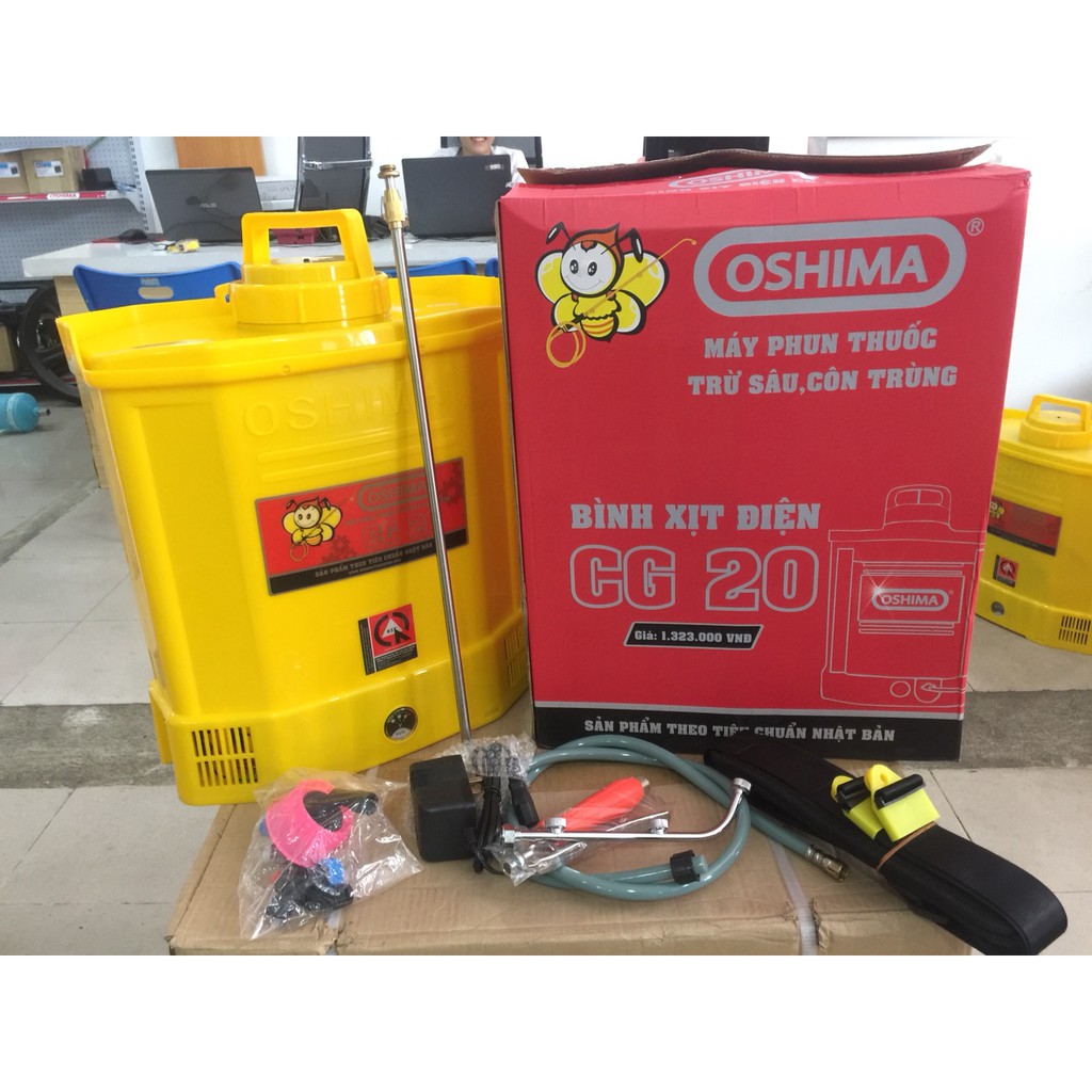 Bình xịt điện Oshima CG 20