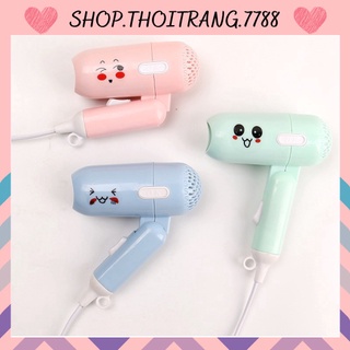 Máy sấy tóc mini icon siêu kute bỏ túi 88147 shop thời trang 7788