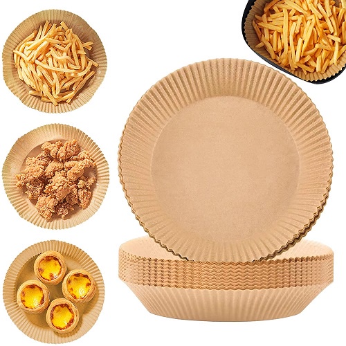 Set 50 Miếng Giấy Nến Lót Thấm Hút Dầu Mỡ Dùng Cho Nồi Chiên Không Dầu