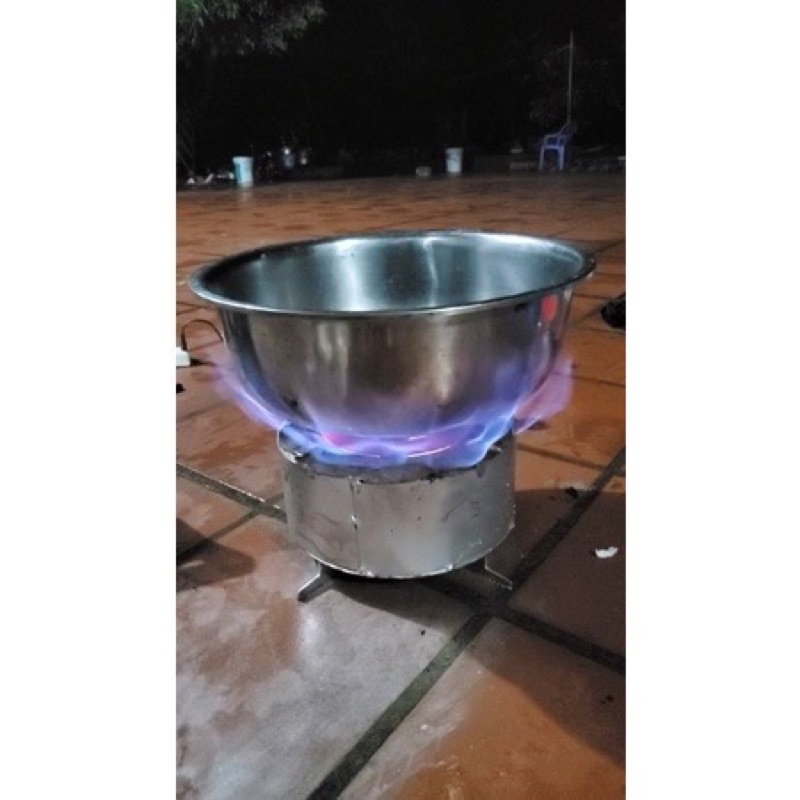 bếp đun dầu thải trống nóng .đun nhớt thải ra tia lửa xanh tiết kiệm nhất thị trường