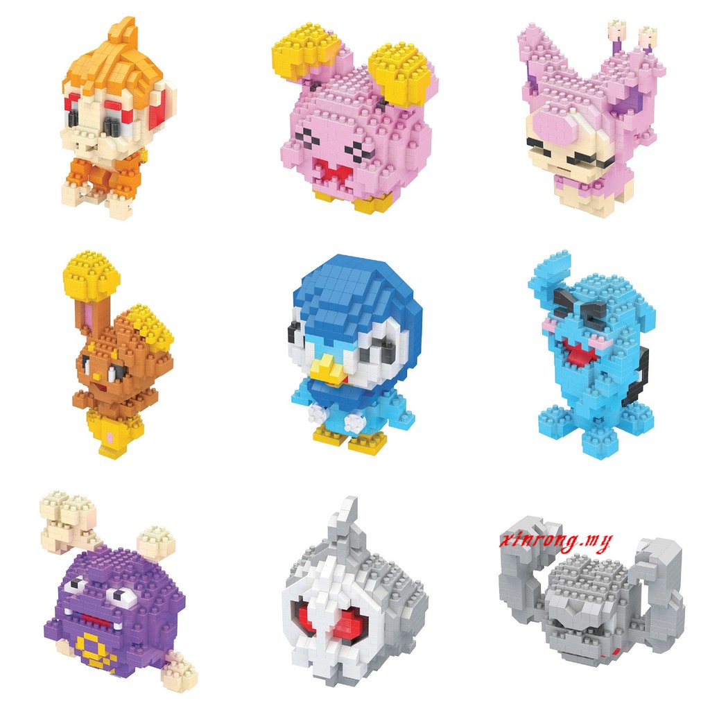 Bộ lắp ghép Lego hình Pokemon dễ thương