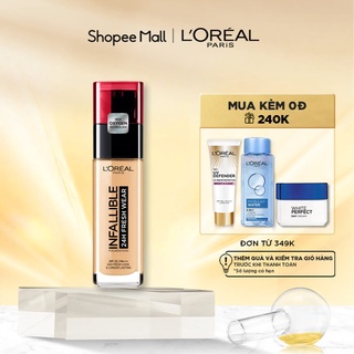 Kem nền mịn nhẹ lâu trôi L’Oreal Paris Infallible 24h Fresh Wear Liquid Foundation 30ml