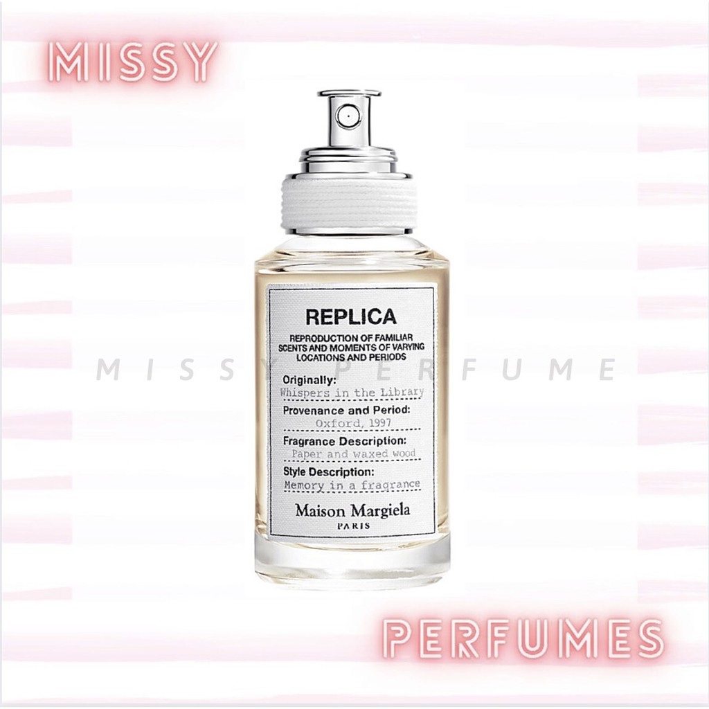 Mẫu Thử Nước hoa Replica Whispers in the Library (5ml/10ml/20ml) - 𝕞𝕚𝕤𝕤𝕪 𝕡𝕖𝕣𝕗𝕦𝕞𝕖𝕤 | Thế Giới Skin Care