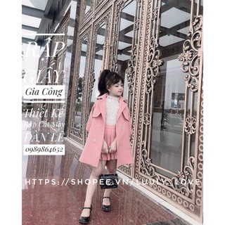 Rập giấy std333 _ khoác và chân váy