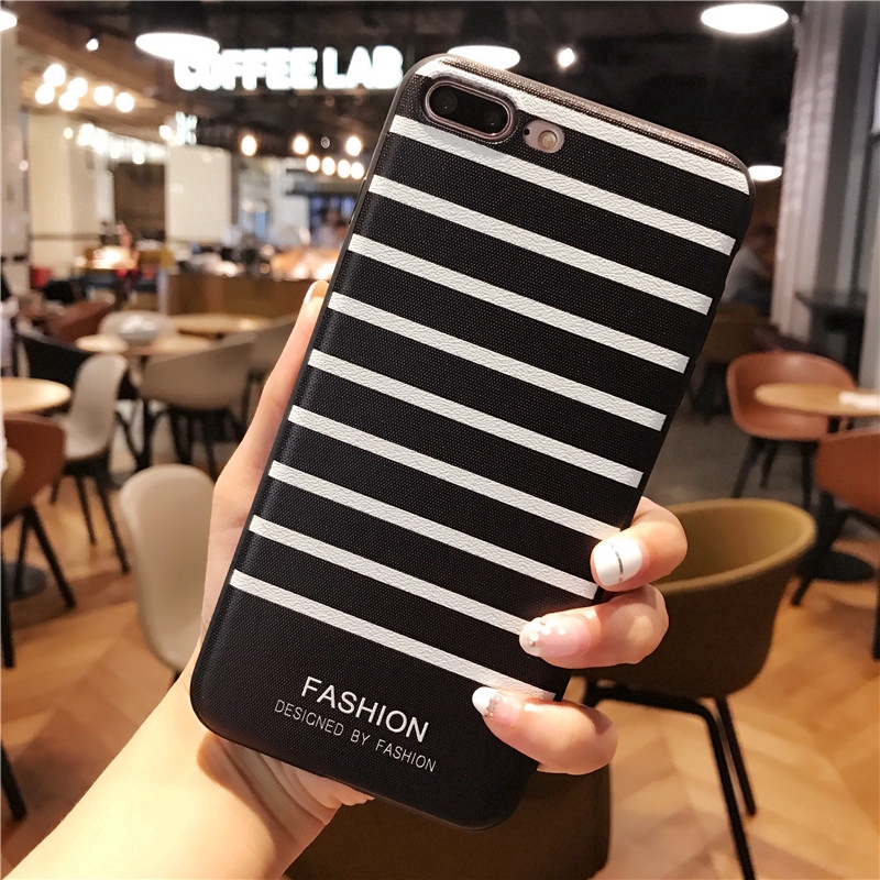 Ốp lưng điện thoại in hoạt hình Black White Stripe cho OPPO A91 A31 Realme 5 5S 5i C3 2 Pro XT C2 C1 A5 A9 2020 F11 Pro F9 A1K A7 A5S A3S F1S Reno Reno2 F F5 Youth A83 R17 Pro