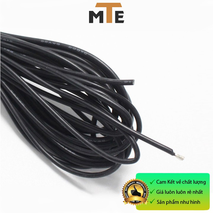 Dây điện lõi đồng mạ thiếc 30AWG - 1 cuộn 5m