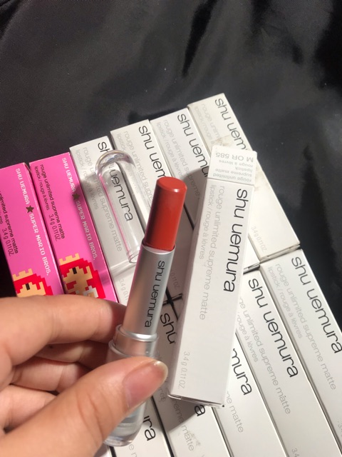 Son Shu Uemura Rouge Unlimited Supreme Matte OR 585