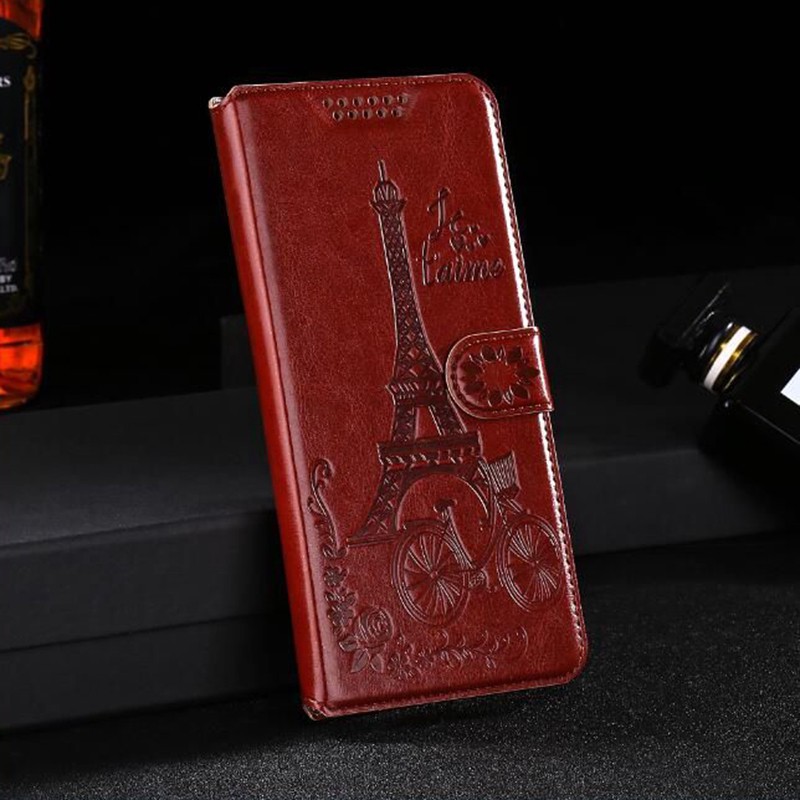 Tower Tree pattern Wallet Case Vivo 1601 1603 1606 1609 1610 1611 1714 1716 1718 1719 1723 1726 flip Leather phone cover with Card Slot