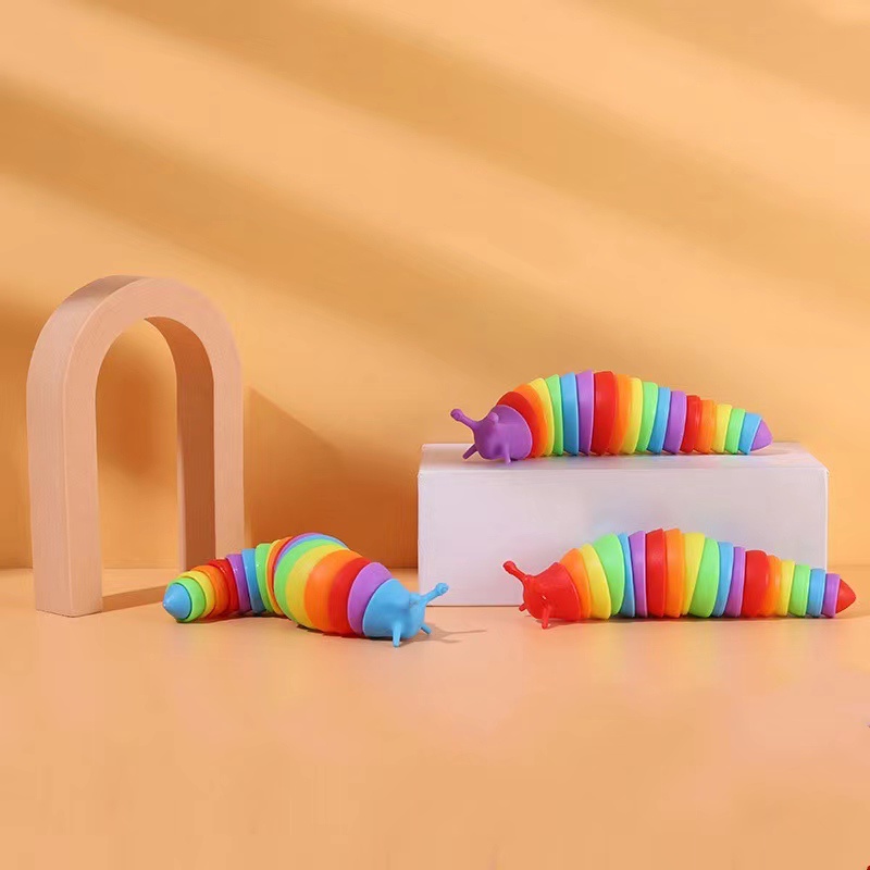 Đồ Chơi Sâu Bướm Giải Tỏa Căng Thẳng Nhiều Màu Sắc Giáo Dục Trẻ Em