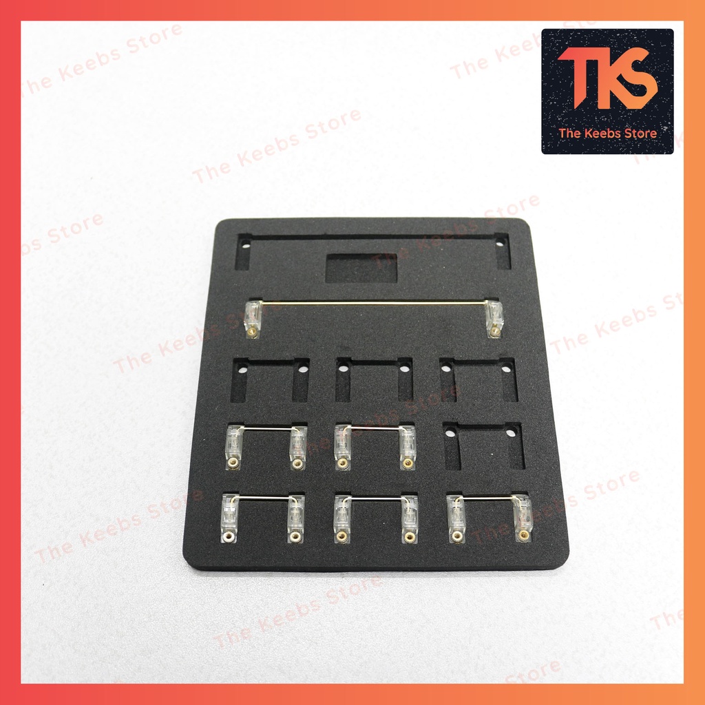 Stab AKKO Screw-in PCB Mount (Clear / Sakura Pink) | Stab Bàn Phím Cơ | TKS