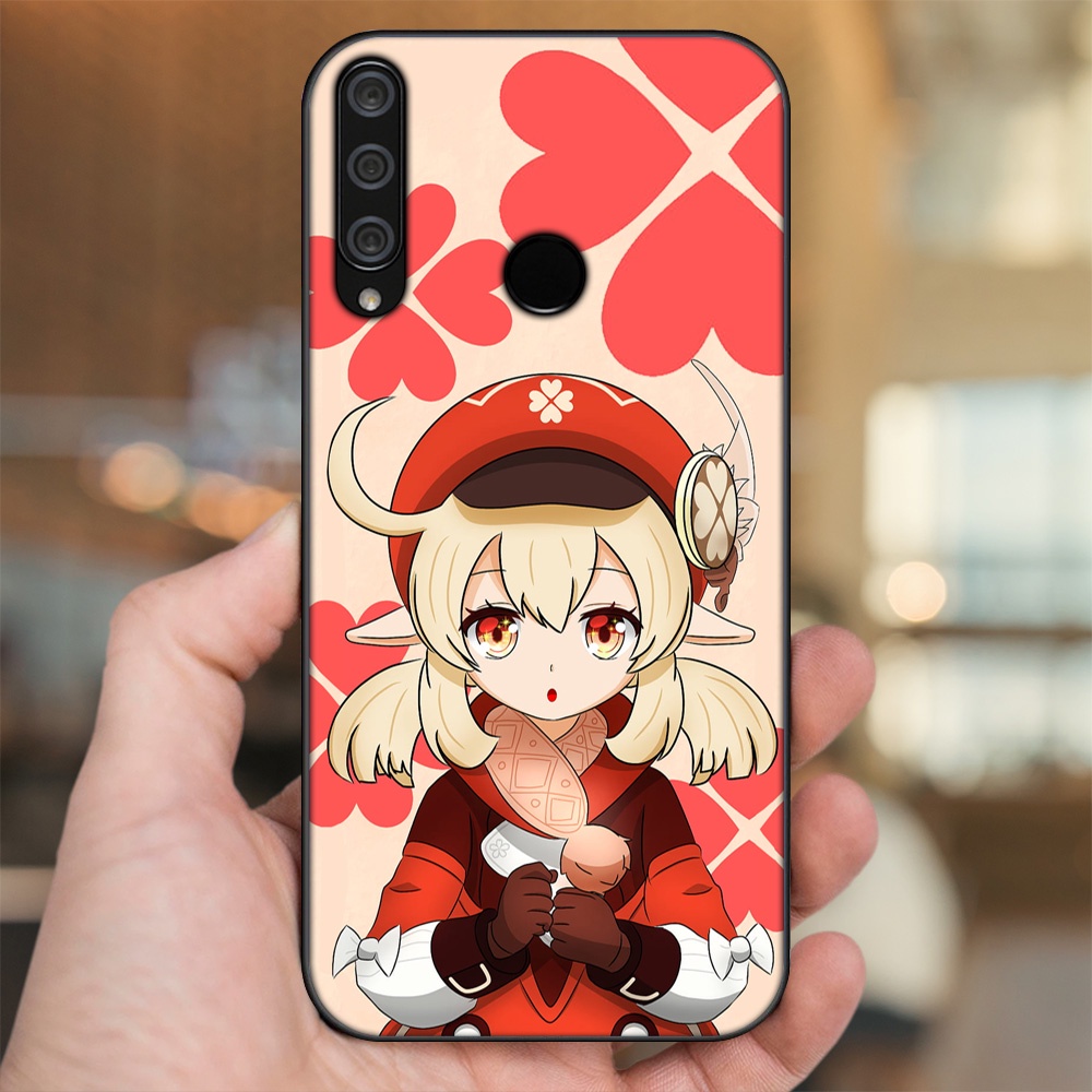 Ốp lưng Huawei Y6P viền đen in hình Klee Genshin Impact