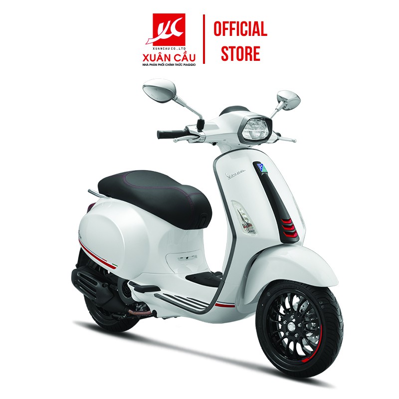 Xe máy Vespa Sprint ABS Phiên Bản Đặc Biệt Carbon White Động cơ I-Get 125cc - Mới 100%