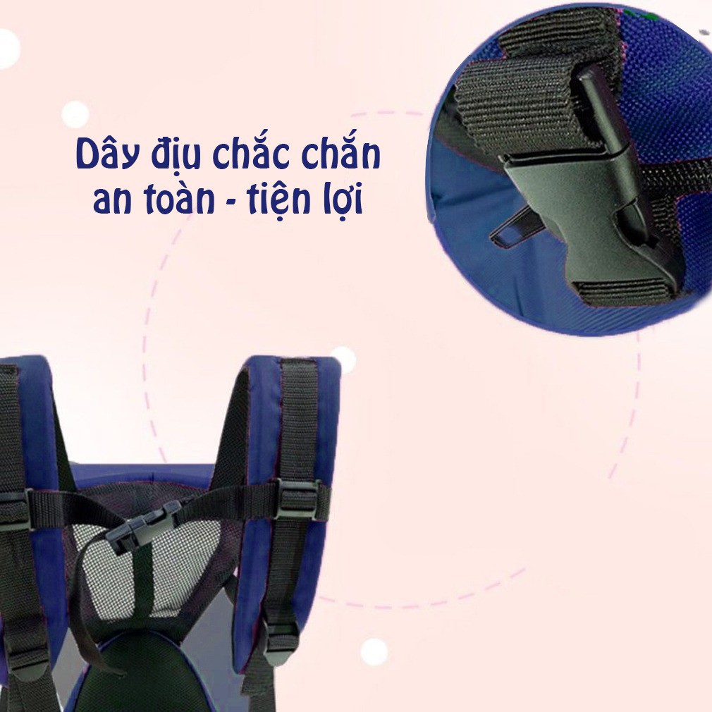 Địu em bé 4 tư thế cao cấp Gbbaby