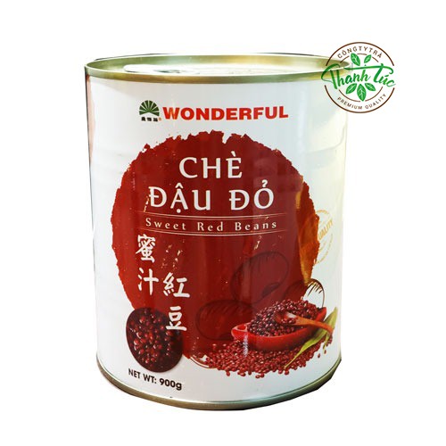 Đậu Đỏ Wonderful Lon 900gr