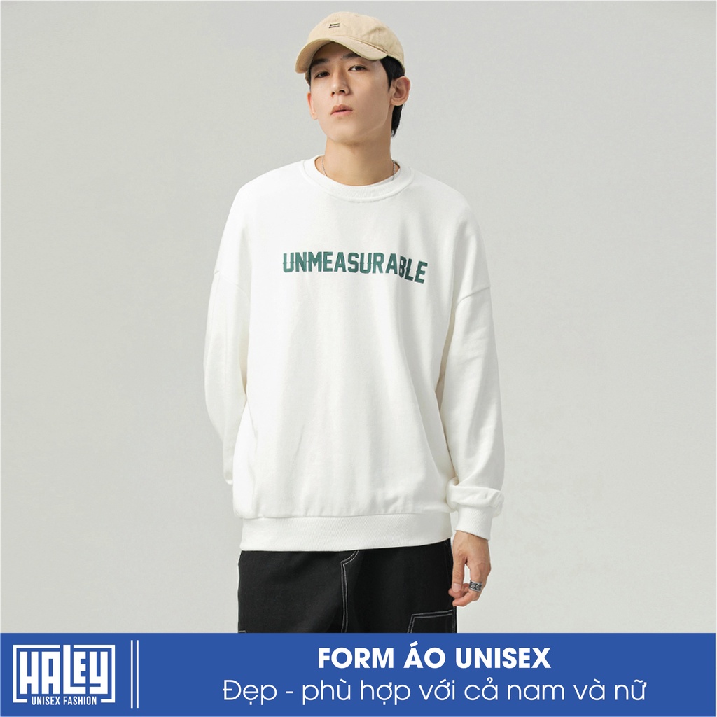 Áo Sweater Unisex Nam Nữ HALEY Best HD127 Choice Sweater Tay Lỡ Form Rộng Hoodie không mũ
