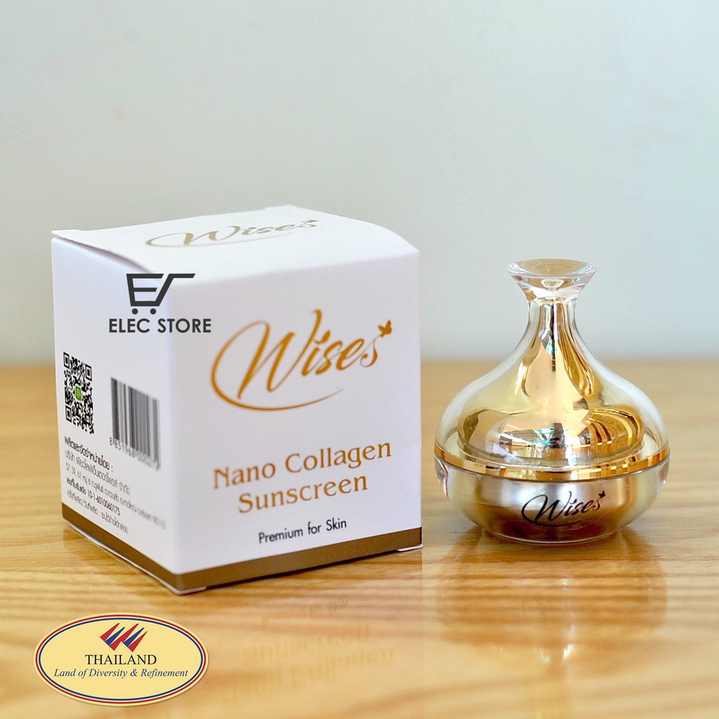 [AUTH] Kem Chống Nắng Wise Nano Collagen Sunscreen Thái Lan