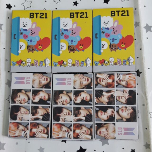 Lomo card Bts