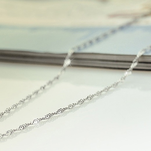 Dây chuyền mạ bạc sang trọng quý phái dành cho nữ