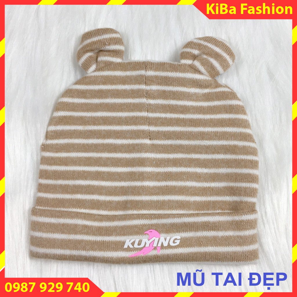 Mũ, nón sơ sinh 2 lớp cao cấp an toàn cho bé từ 0-3 tháng MSS- TK0550 / mũ sơ sinh / mũ cho bé sơ sinh / mũ sơ sinh / mũ
