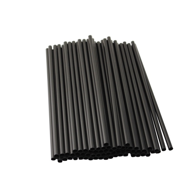 Ống Hút Dùng Một Lần Trắng/Đen Phi 6 - 8 &12 Gói 500gr Cho Các Quán Cafe & Trà Sữa