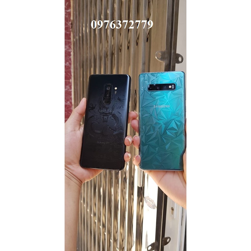 Miếng Dán Mặt Lưng 4D Vân Rồng & Vân Kim Cương Dành Cho Samsung Note8 Note9 S8 S8plus S9 S9plus S10 S10plus