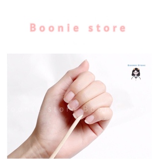 SET 2 Cây que gỗ cam chấm khoé móng, là mép móng,tháo móng giả