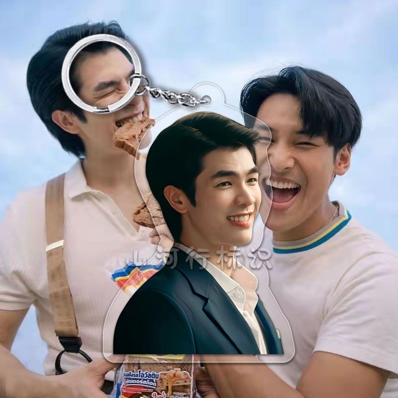 Móc Khóa Acrylic Hình Nhân Vật Hoạt Hình KinnPorsche