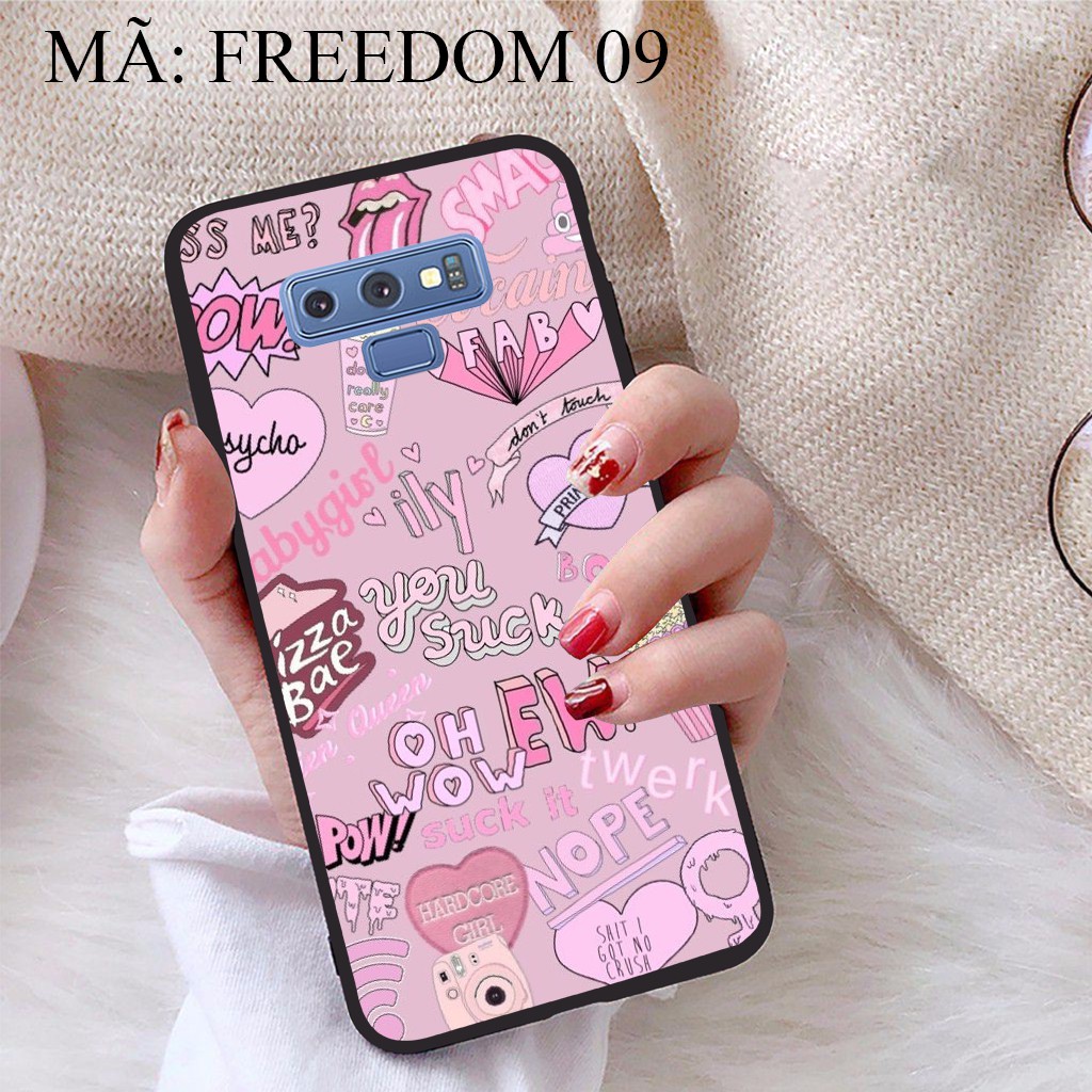 Ốp lưng Samsung Note 9 viền dẻo TPU BST Phong Cách Freedom