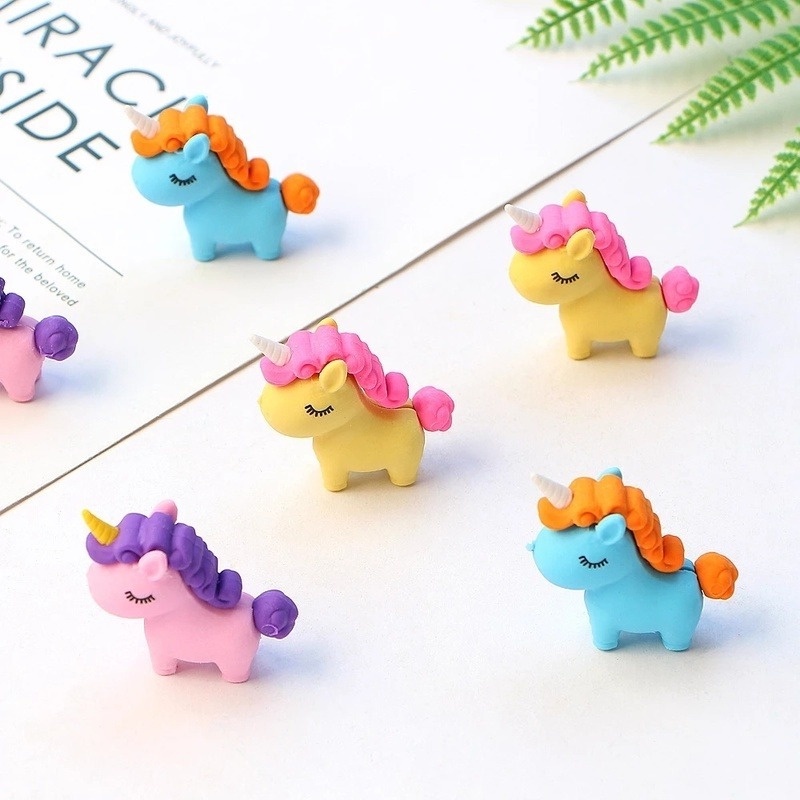 1 Cục Tẩy Hình Động Vật Hoạt Hình 3D Tháo Được Sáng Tạo Dành Cho Trẻ Em