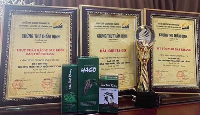 Bộ Liệu trình HACO: 1 dầu gội HACO, 1 xịt tóc Mao Bạt Khang và 1 Ban Thốc Khang | BigBuy360 - bigbuy360.vn