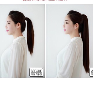Tóc giả nữ đẹp ❤ FREESHIP ❤ Tóc cột thẳng