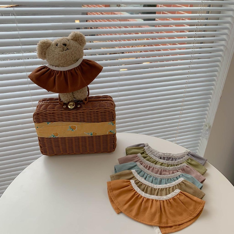 Khăn Choàng Cổ Bằng Vải Cotton Mềm Mại Cho Bé Ăn