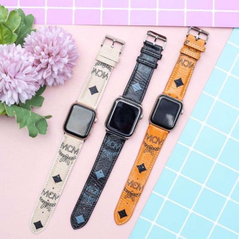 dây da thay thế MCM cực xịn dành cho applewatch