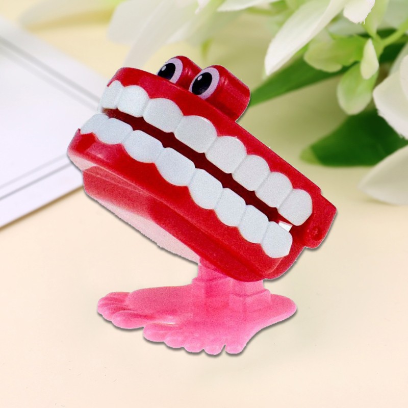 Đồ Chơi Hình Hàm Răng Giả Lên Dây Cót Vui Nhộn Cho Bé