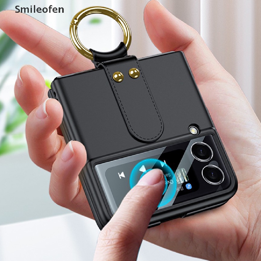 Ốp điện thoại tích hợp vòng giá đỡ cho Samsung Galaxy Z Flip 3