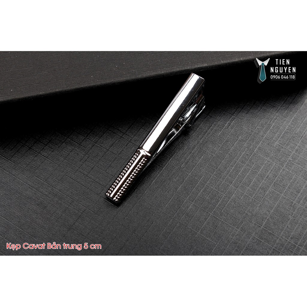 Kẹp cà vạt nam bản trung ( 5cm)