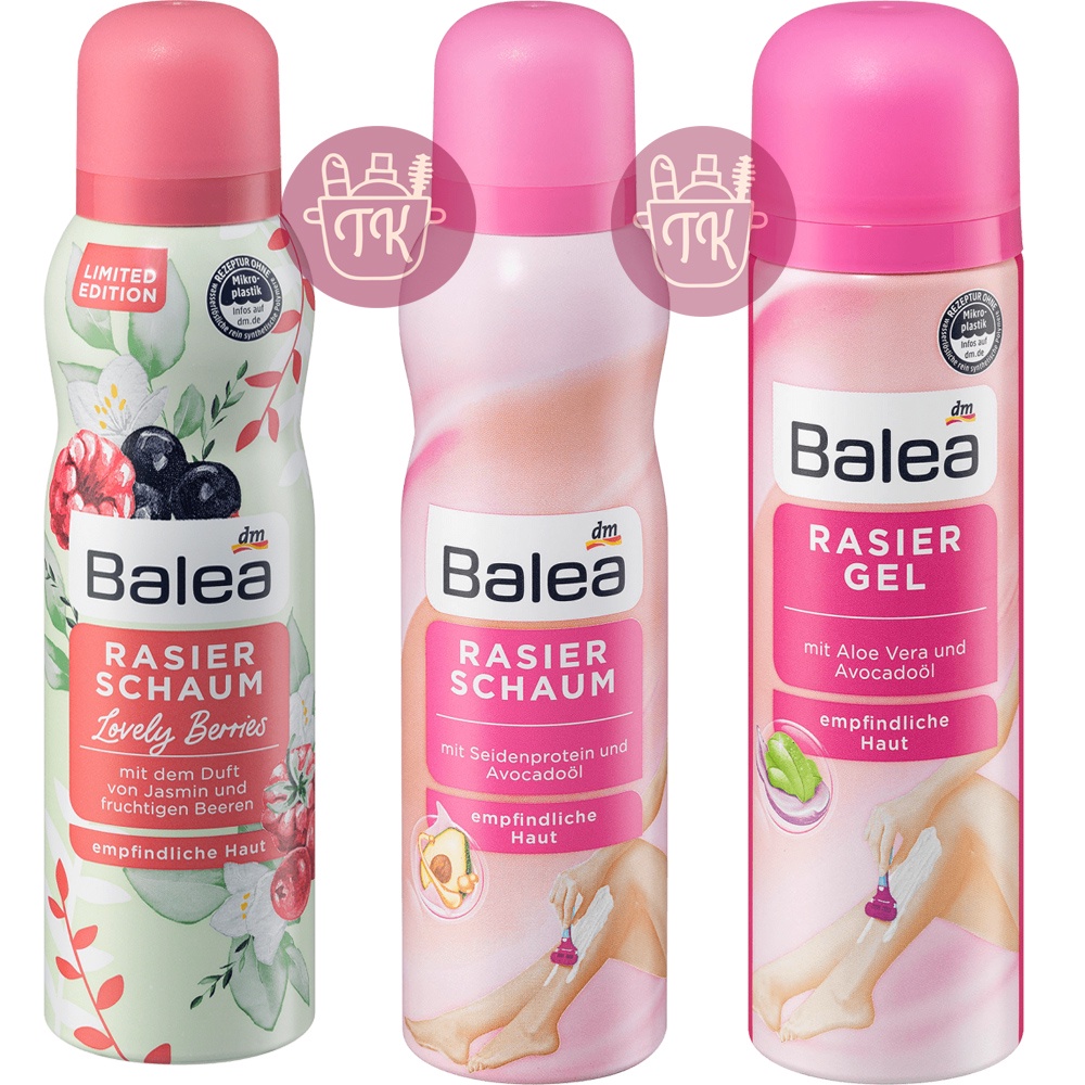 Bộ sản phẩm Bọt cạo lông Balea Đức toàn thân và bikini dành cho nữ 150ml