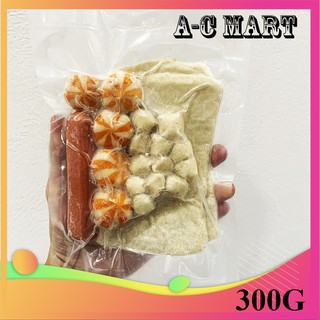 300G Set Thả Lẩu Tobokki Gồm: Cá viên, Chả cá, Xúc Xích, Viên Thả Lẩu