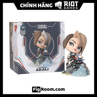 Mô hình Akali True Damage Chibi - TRUE DAMAGE AKALI FIGURE [Chính hãng Riot Games] - Figure LOL Liên Minh Huyền Thoại