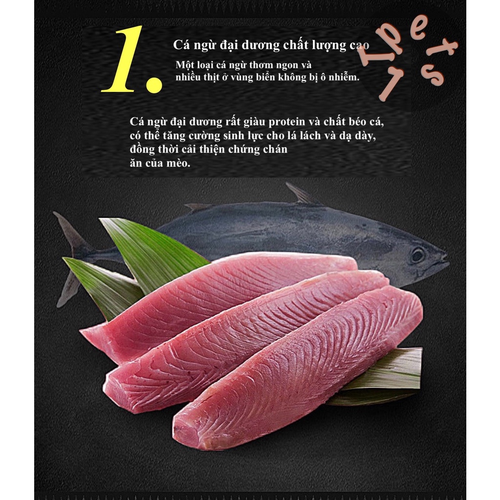 Pate SEAFOOD akachan Dành Cho Mèo 4 Vị Thơm Ngon Gói 60G
