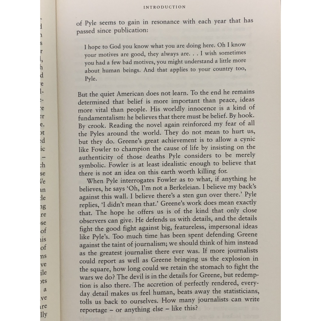 Sách Ngoại Văn - The Quiet American ( Graham Greene )