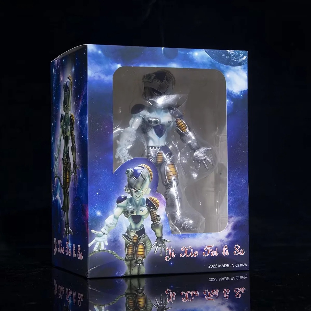 Super Saiyan cơ khí Frieza đổi màu sơn phiên bản nâng cao mô hình đứng hình đóng hộp