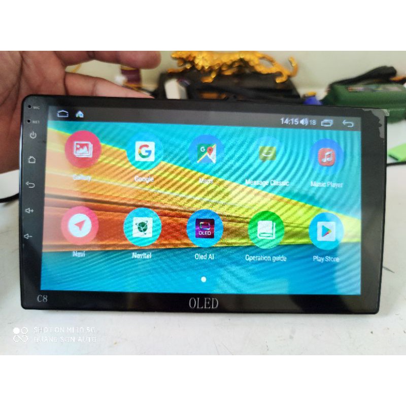 MÀN HÌNH DVD ANDROID OLED C8 NEW tặng camera lùi AHD và camera HÀNH TRÌNH | BigBuy360 - bigbuy360.vn