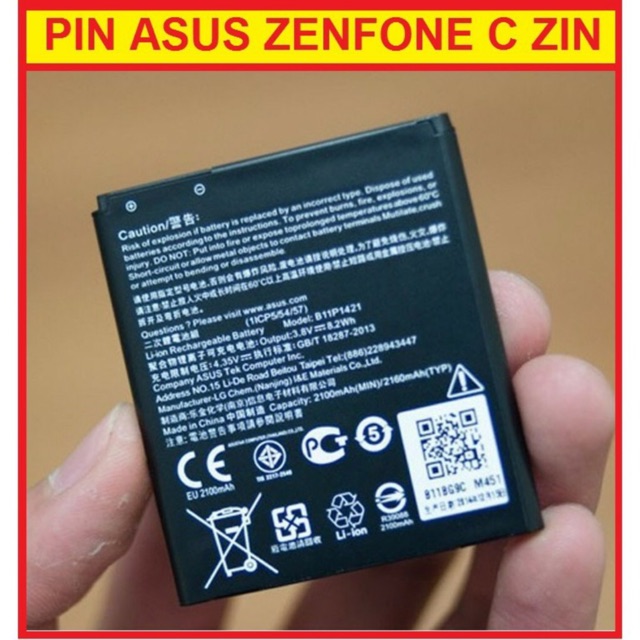 Pin Asus Zenfone C bảo hành 3 tháng